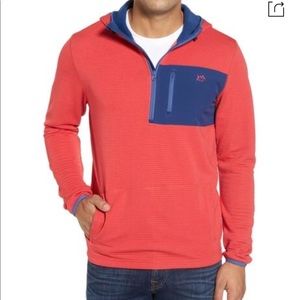 Southern Tide Men’s Furrow Quartzip Hoodie
